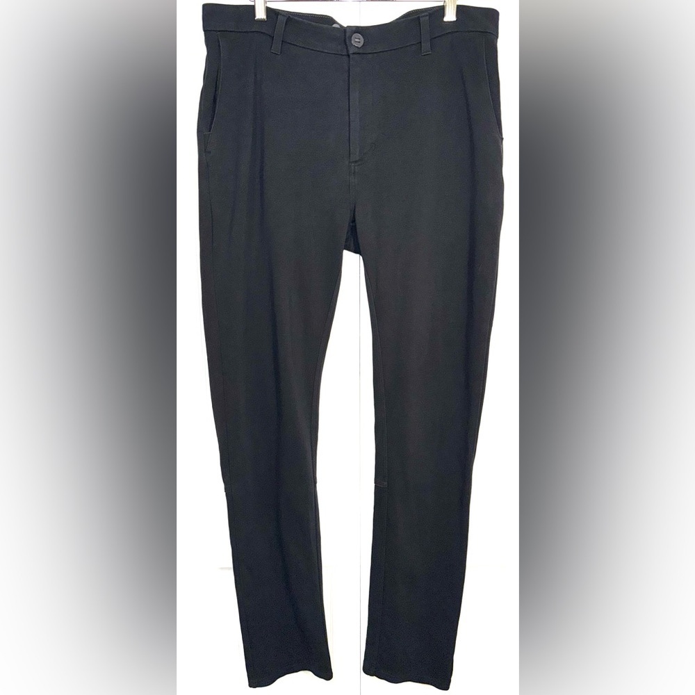 Vuori Meta Pants The Rise The Shine 34x32 Black Stretch Zip Pocket